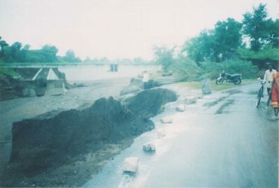 Canal breach